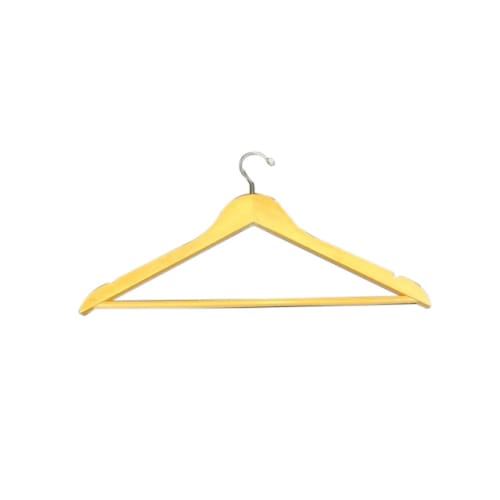 Percha Unisex, Madera Natural